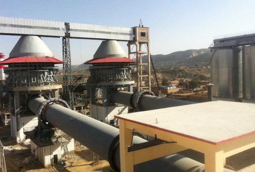 日產1000噸活性石灰生產線